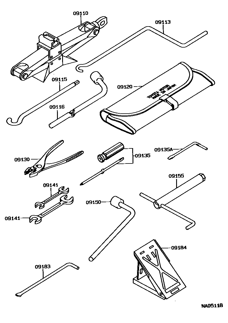 0901 — STANDARD TOOL