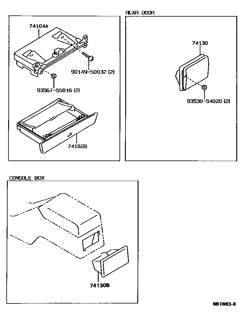 7404 — ASH RECEPTACLE