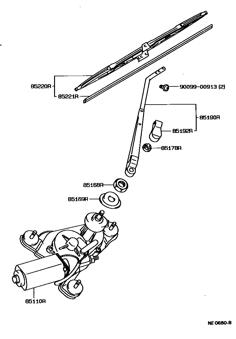 8502 — REAR WIPER