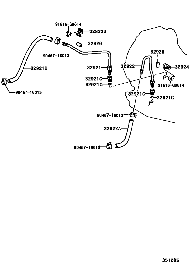 3514 — OIL COOLER & TUBE (ATM)