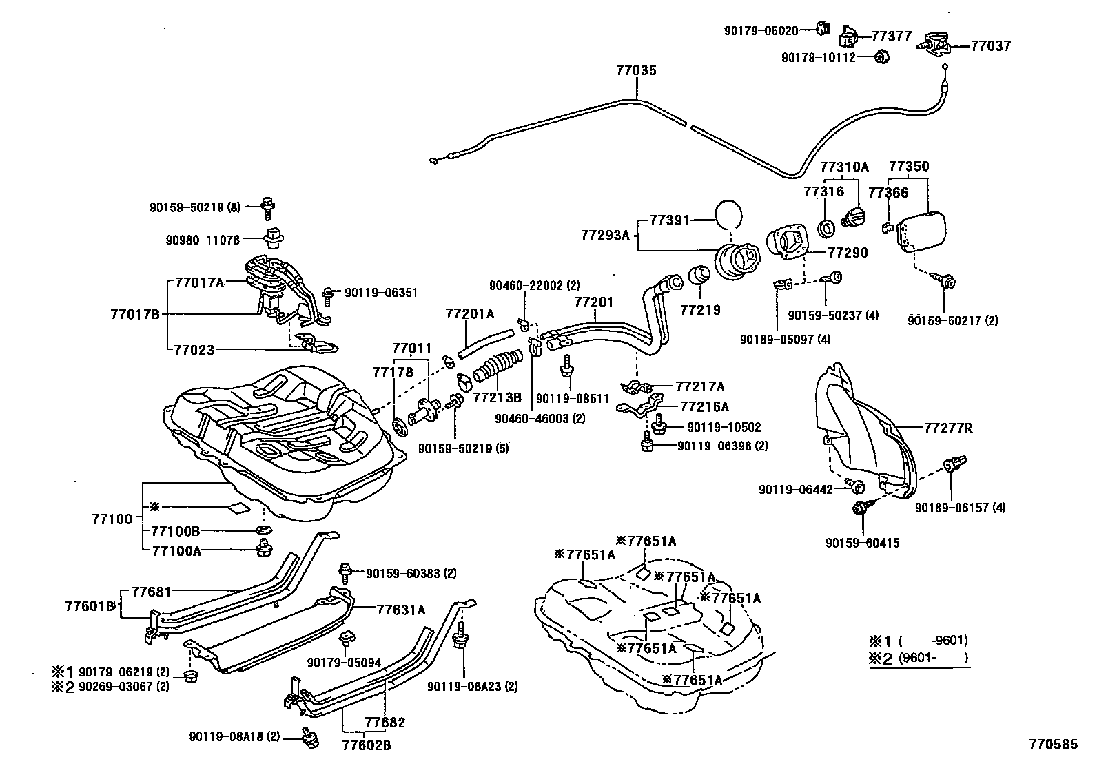 7701 — FUEL TANK & TUBE