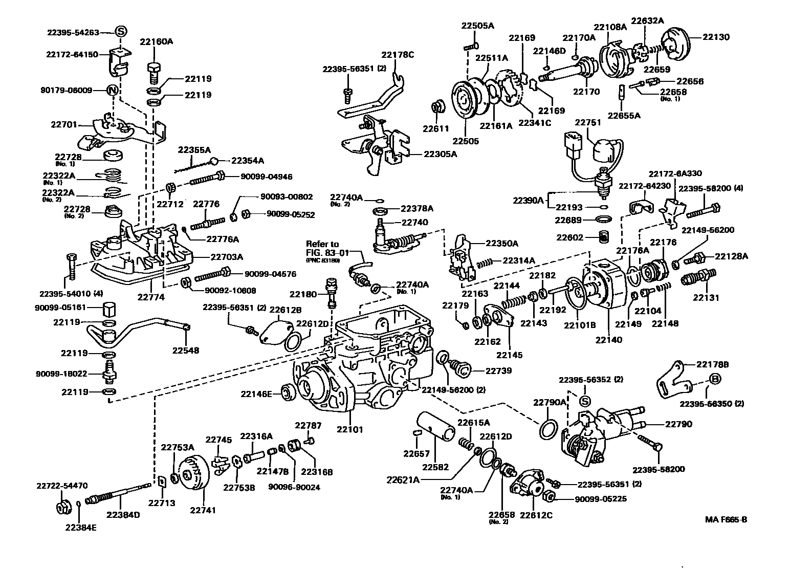 2203 — INJECTION PUMP BODY