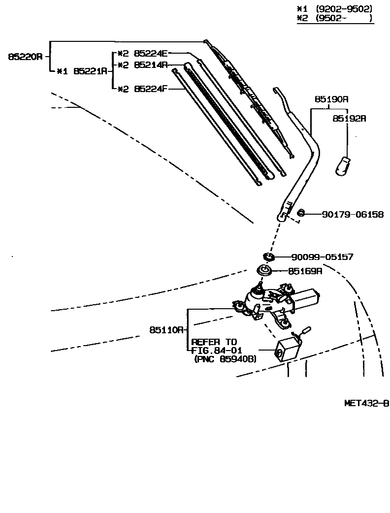 8502 — REAR WIPER
