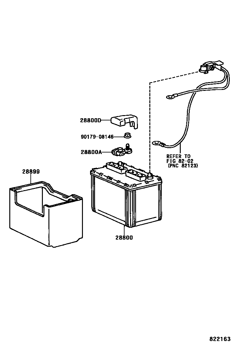8201 — BATTERY & BATTERY CABLE