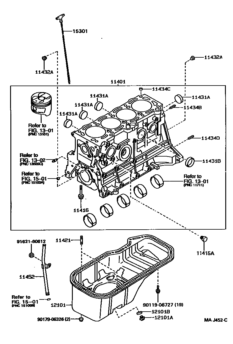 1105 — CYLINDER BLOCK