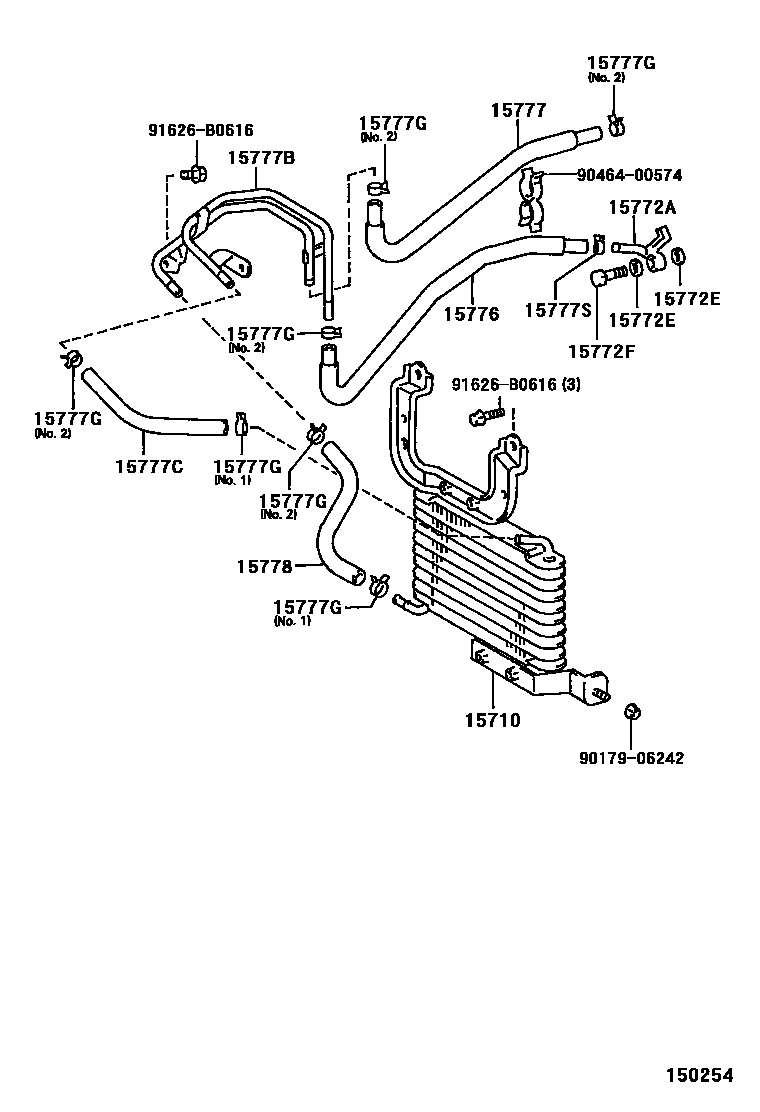1503 — ENGINE OIL COOLER