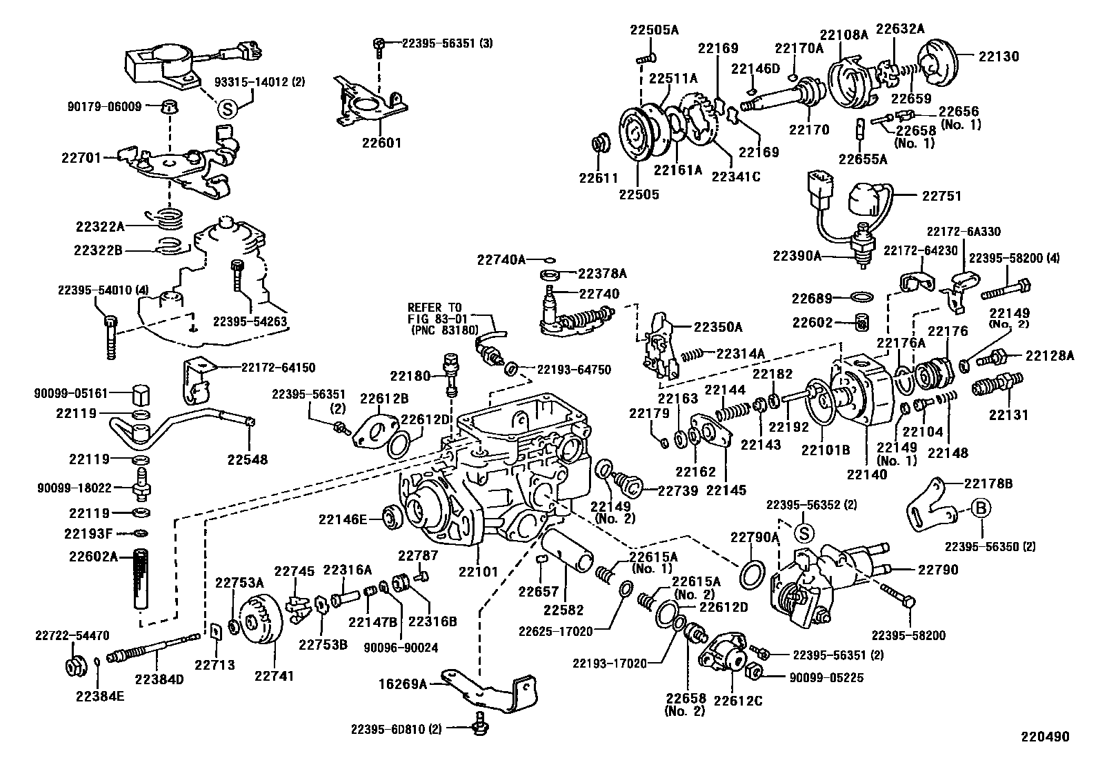 2203 — INJECTION PUMP BODY