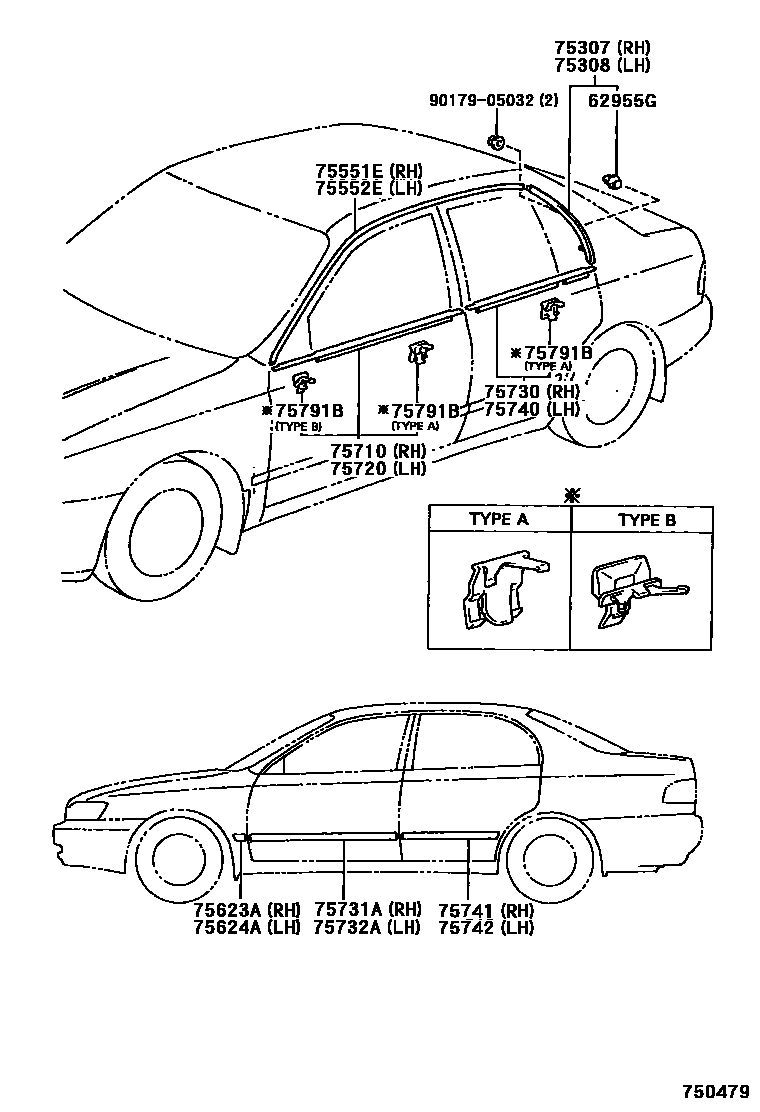 7503 — SIDE MOULDING