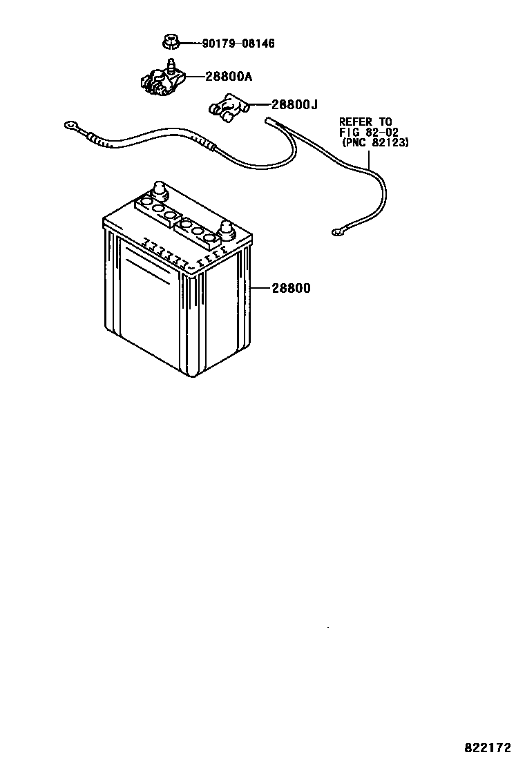 8201 — BATTERY & BATTERY CABLE