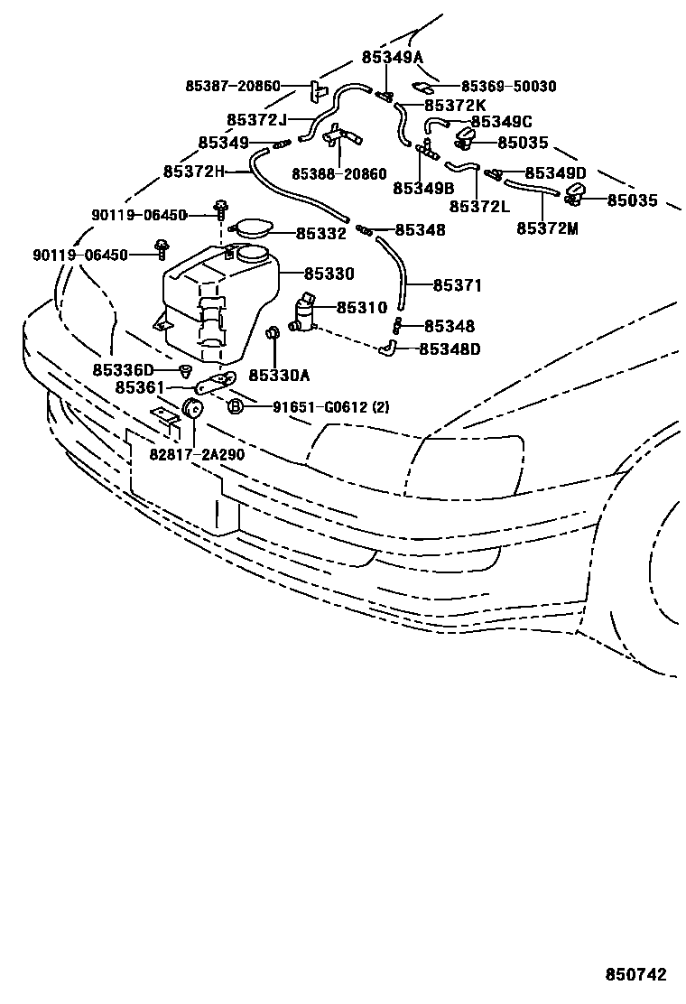 8503 — WINDSHIELD WASHER
