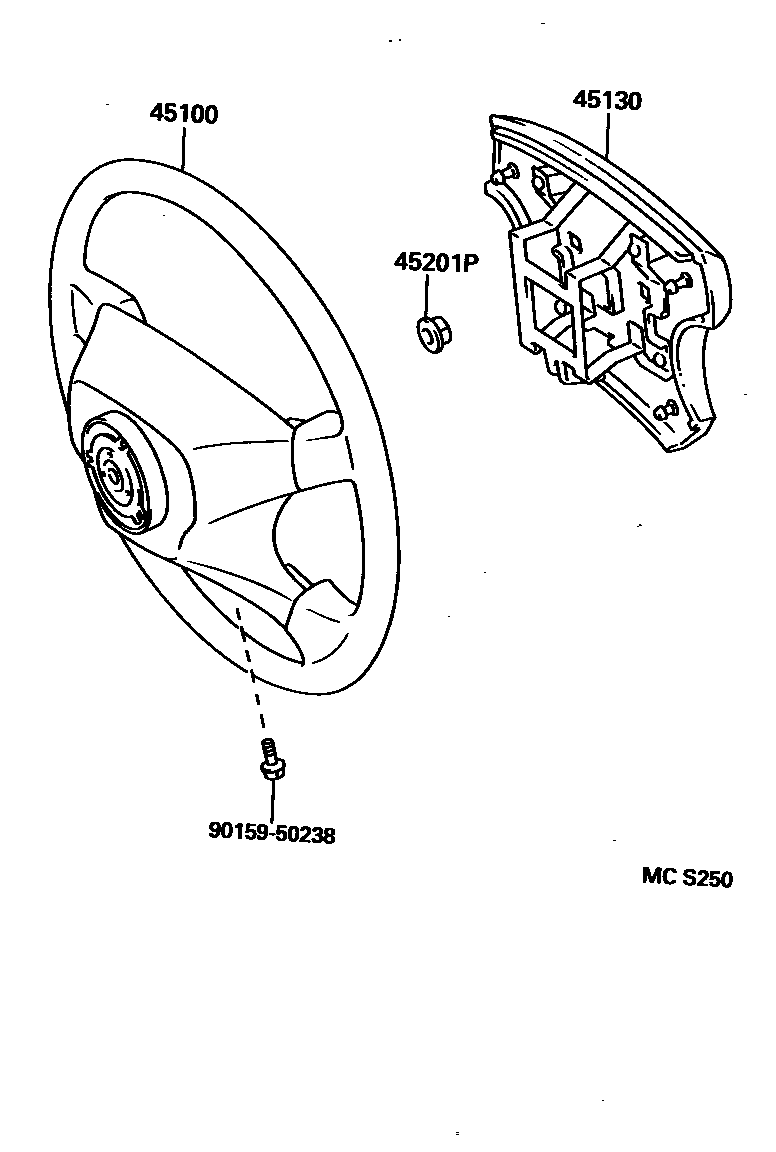 4504 — STEERING WHEEL
