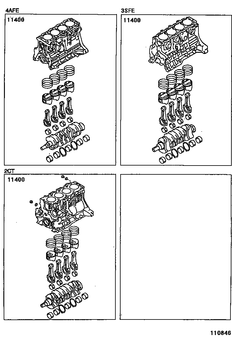 1102 — SHORT BLOCK ASSEMBLY