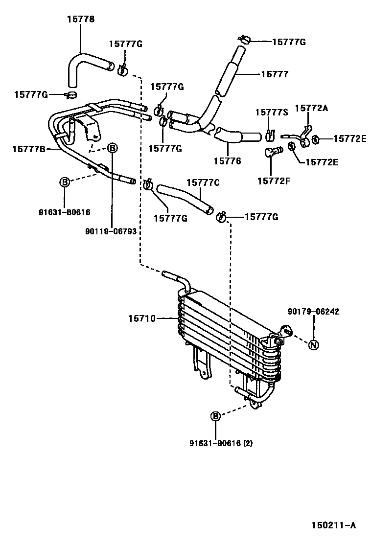 1503 — ENGINE OIL COOLER