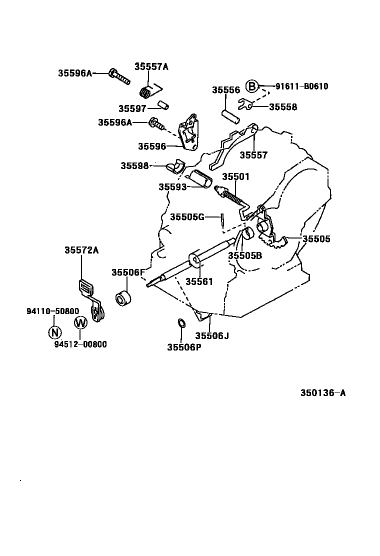 3513 — THROTTLE LINK & VALVE LEVER (ATM)