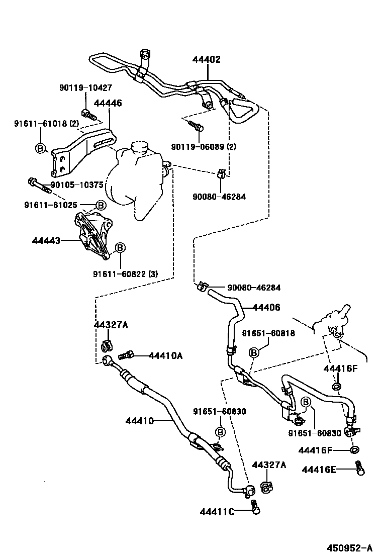 4503 — POWER STEERING TUBE