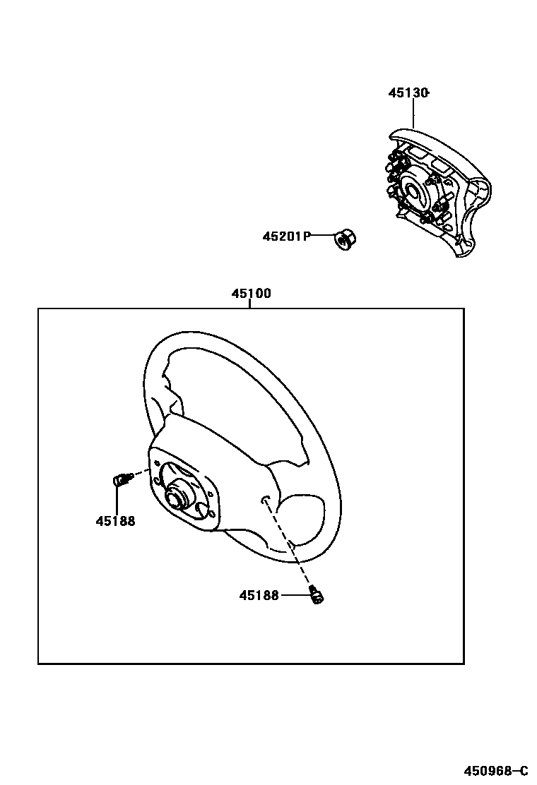 4504 — STEERING WHEEL