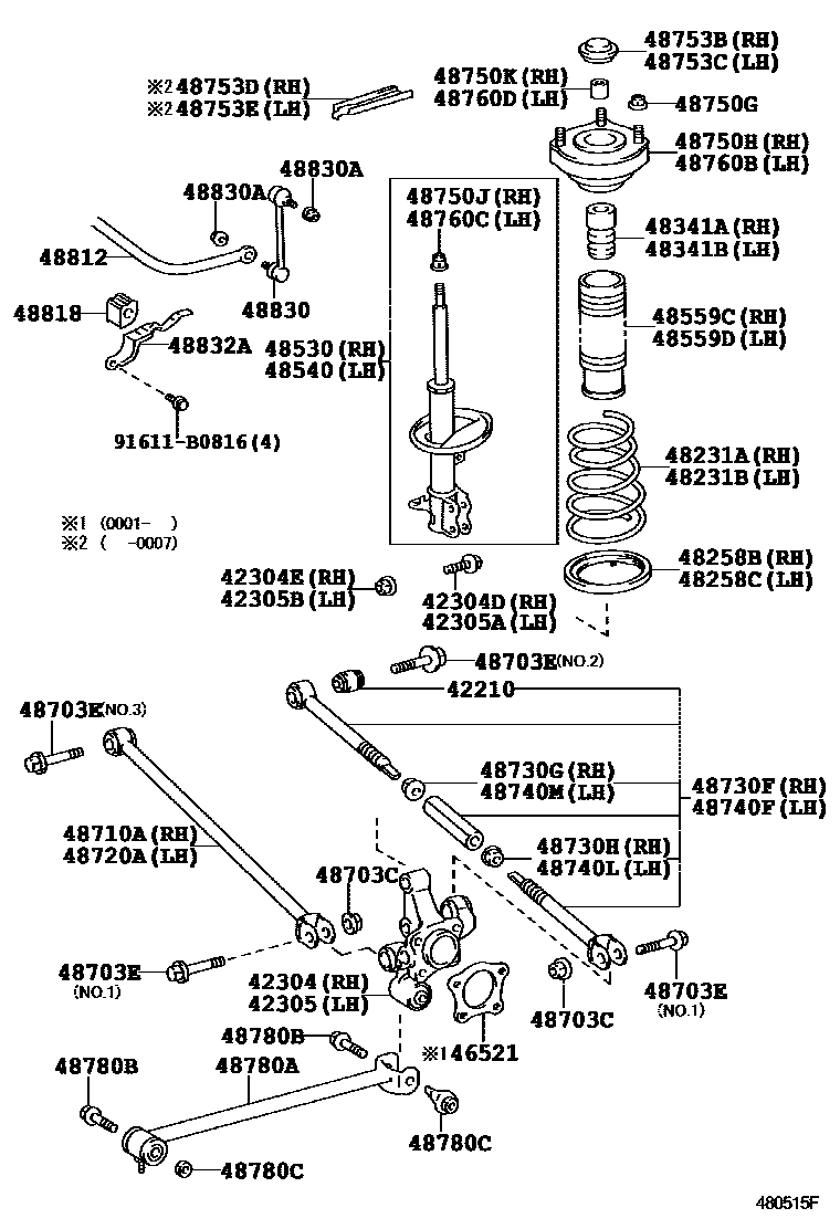 4804 — REAR SPRING & SHOCK ABSORBER