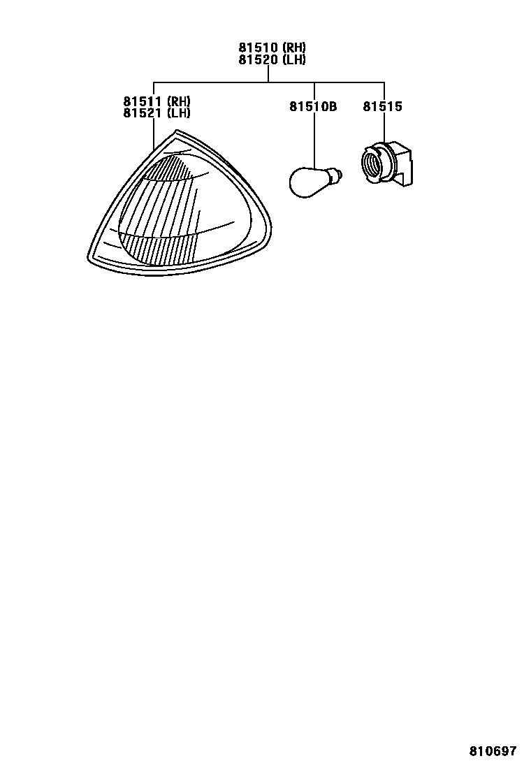 8103 — FRONT TURN SIGNAL LAMP