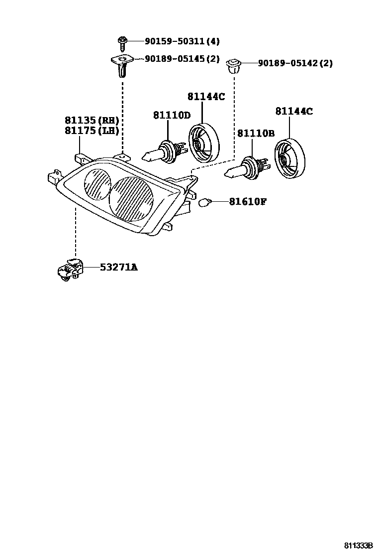 8101 — HEADLAMP