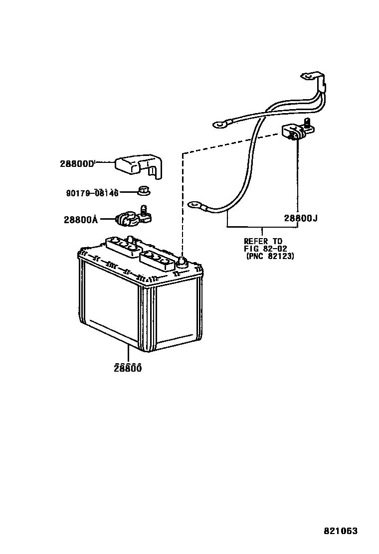8201 — BATTERY & BATTERY CABLE