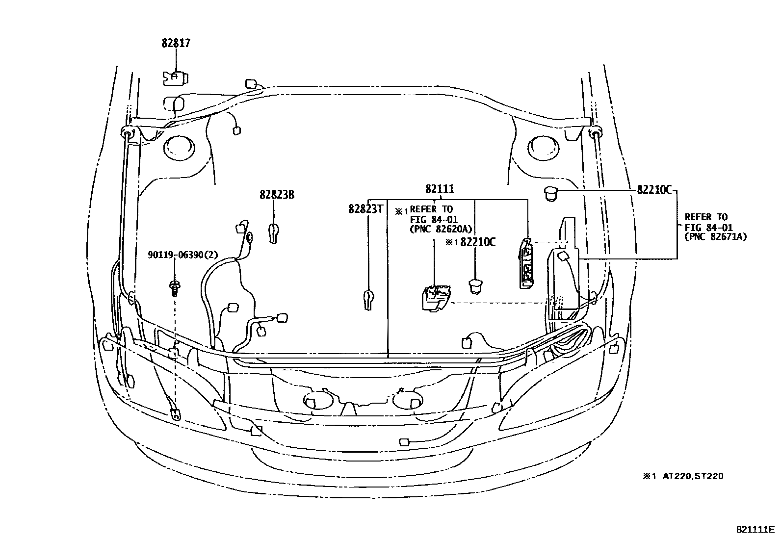 8202 — WIRING & CLAMP