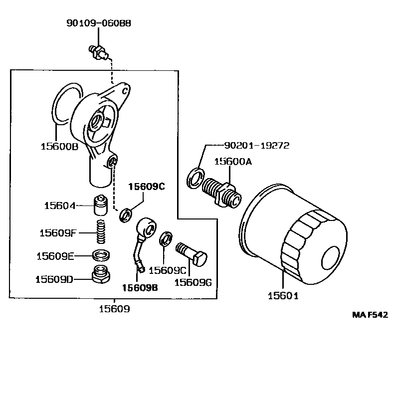 1502 — OIL FILTER