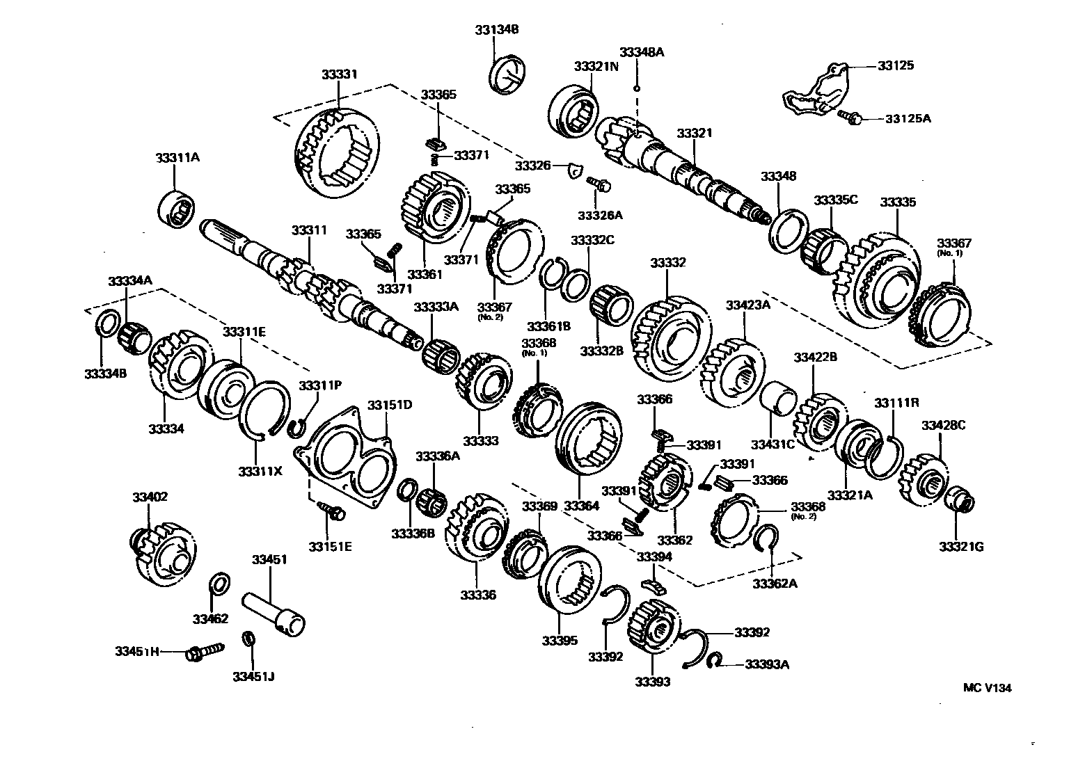 3305 — TRANSMISSION GEAR (MTM)