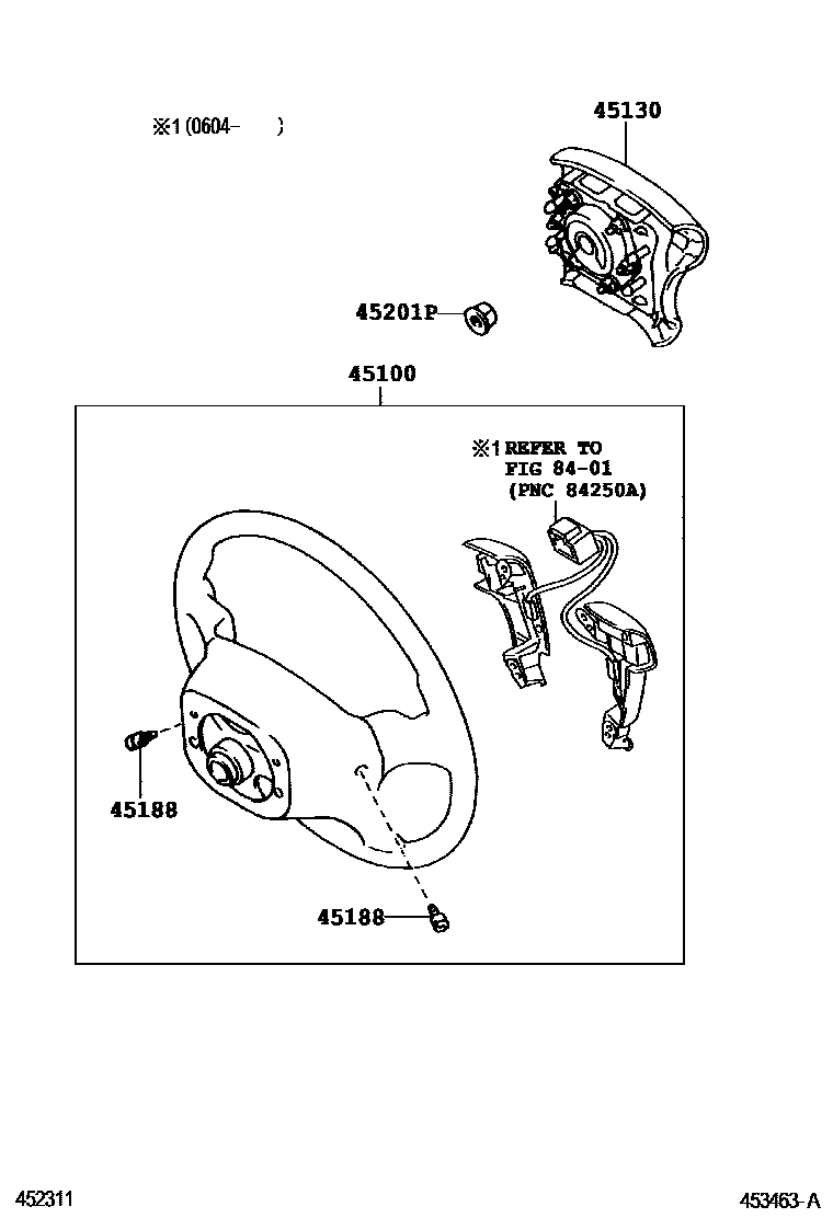 4504 — STEERING WHEEL