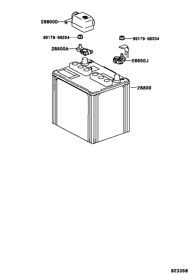 8201 — BATTERY & BATTERY CABLE