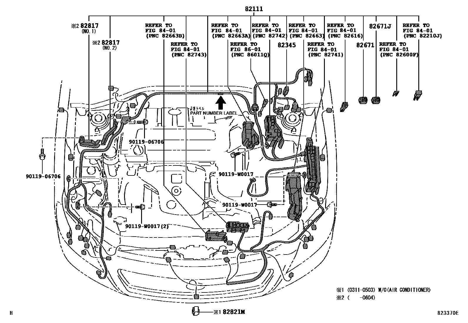 8202 — WIRING & CLAMP