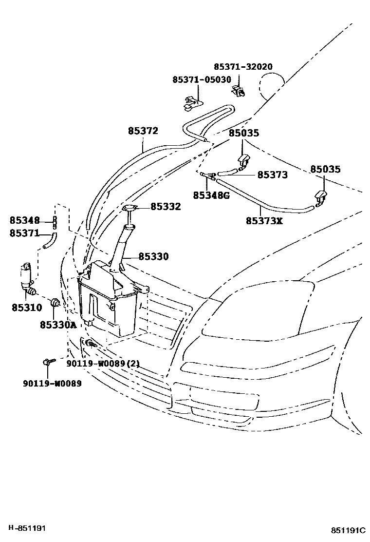 8503 — WINDSHIELD WASHER