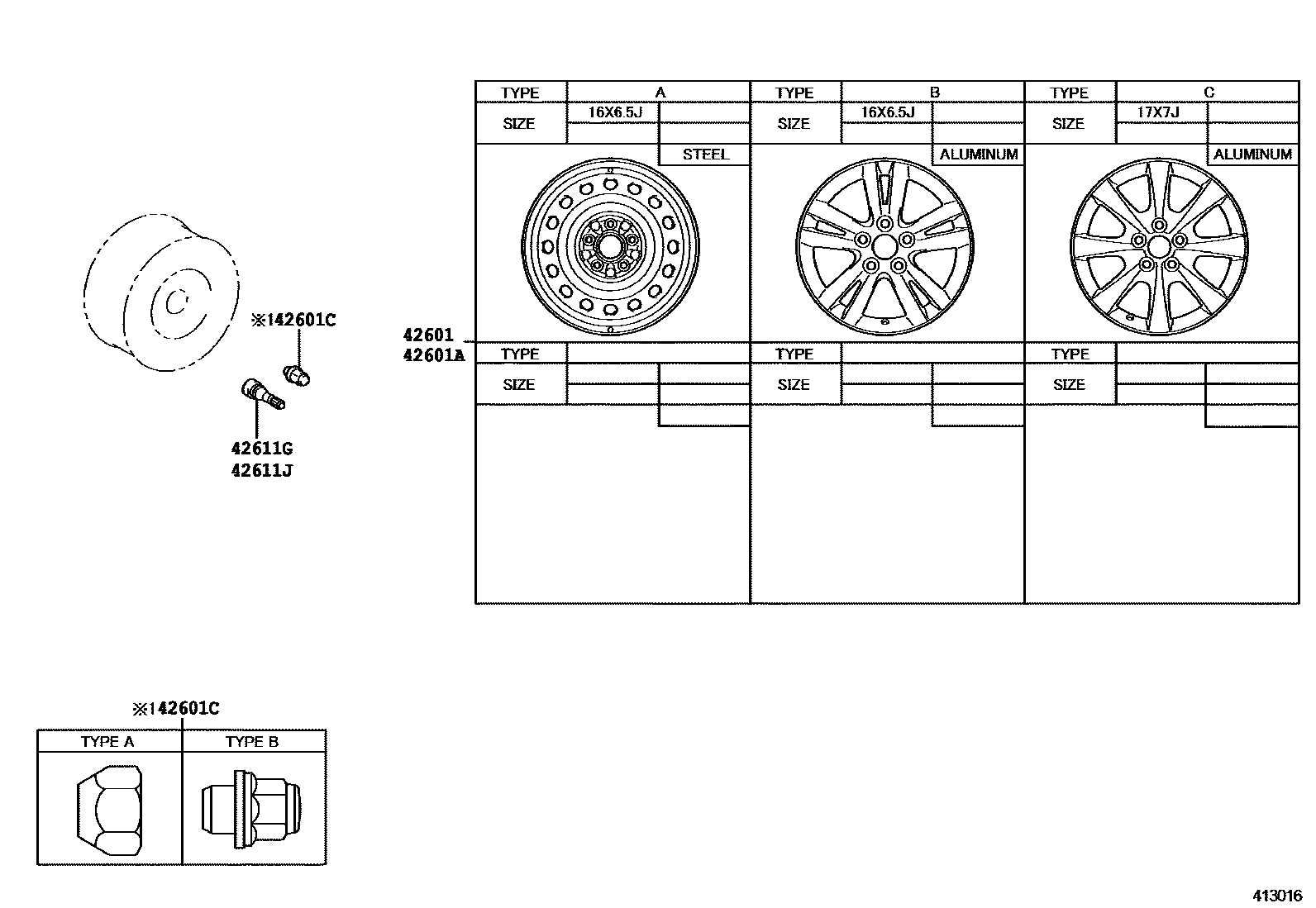 4103 — DISC WHEEL & WHEEL CAP