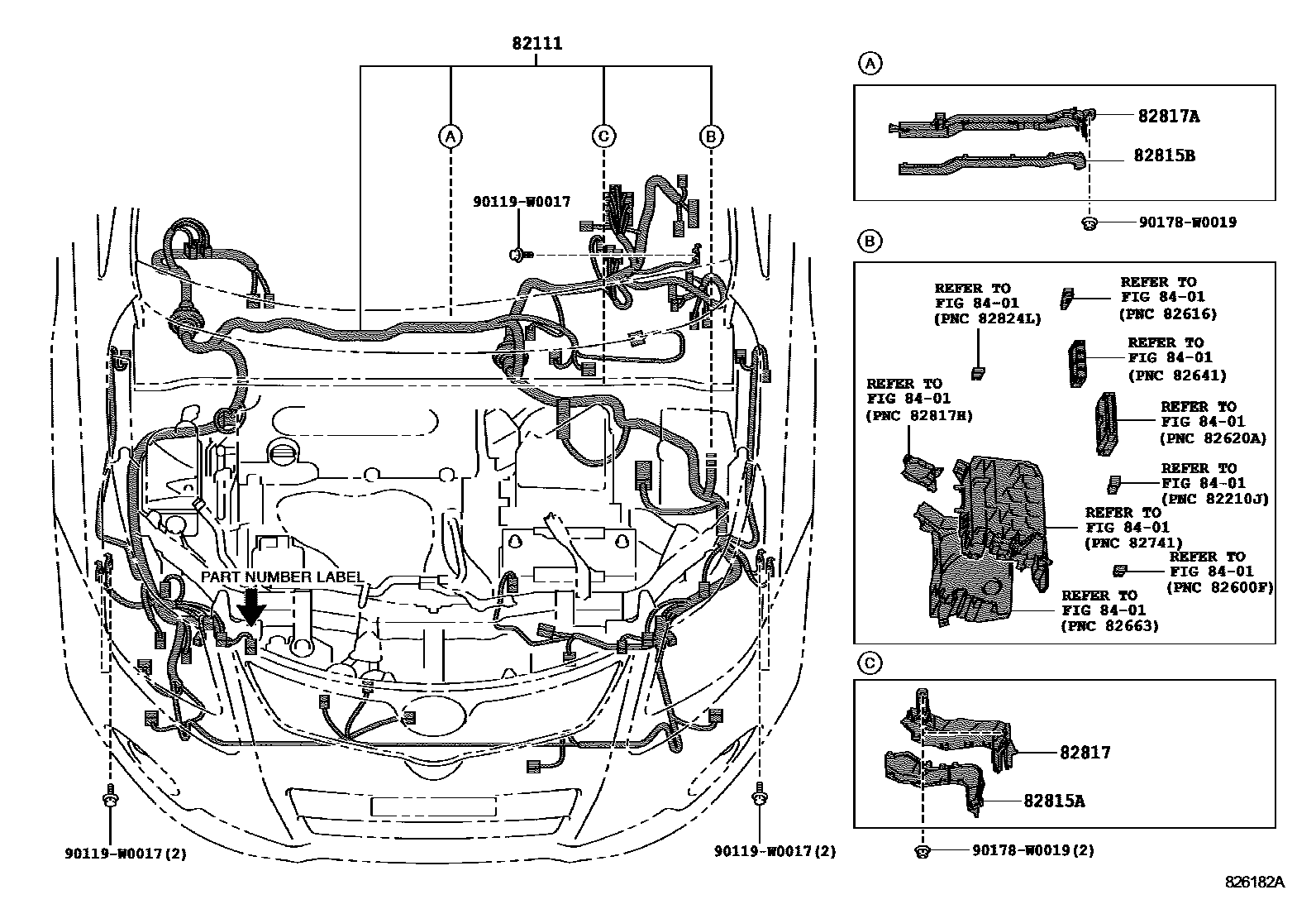 8202 — WIRING & CLAMP