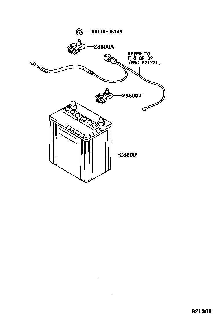 8201 — BATTERY & BATTERY CABLE