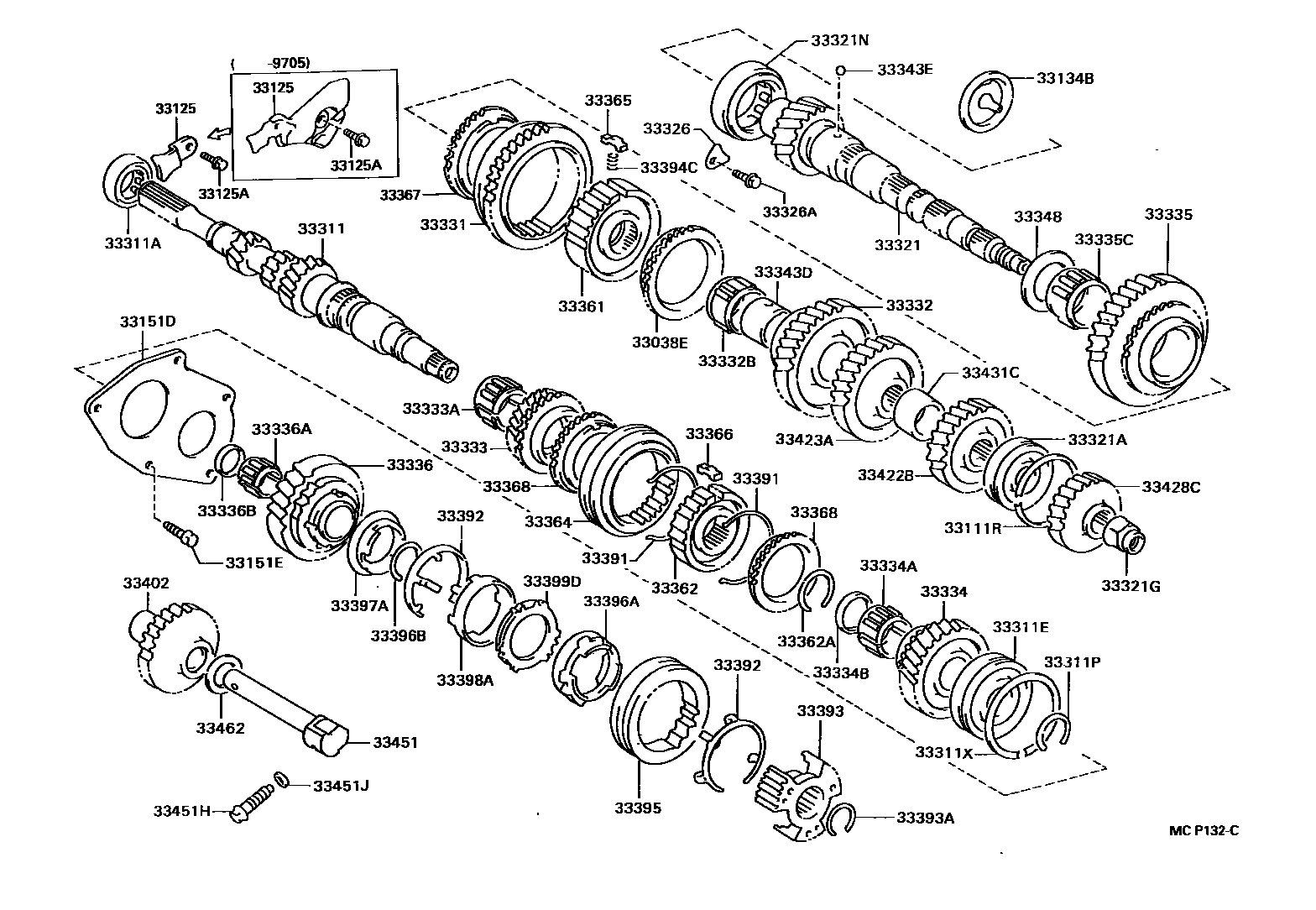 3305 — TRANSMISSION GEAR (MTM)