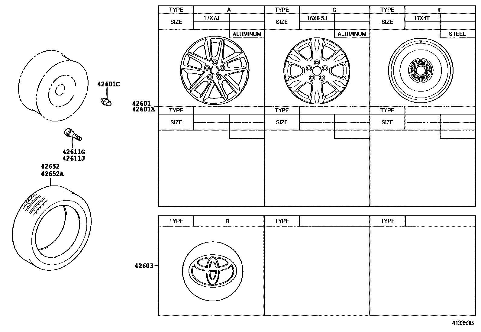4103 — DISC WHEEL & WHEEL CAP