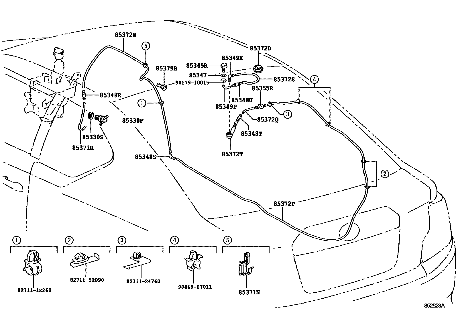 8504 — REAR WASHER