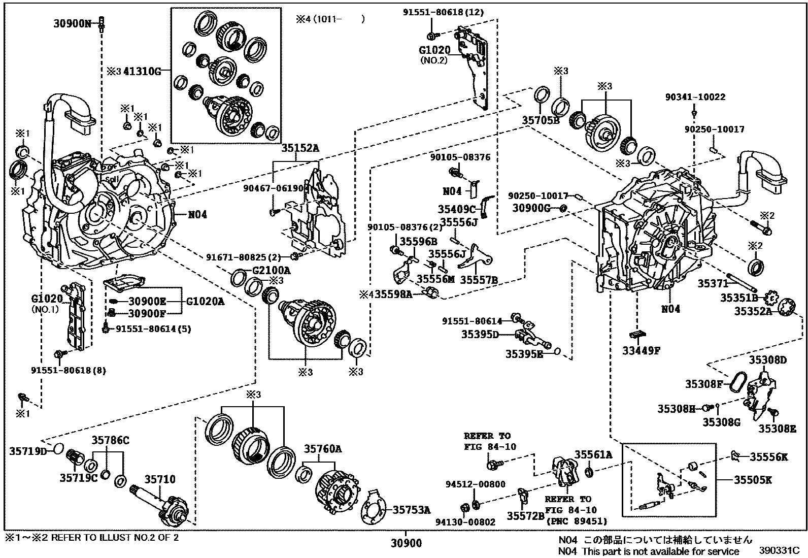 3901 — TRANSAXLE ASSY(HEV OR BEV OR FCEV)