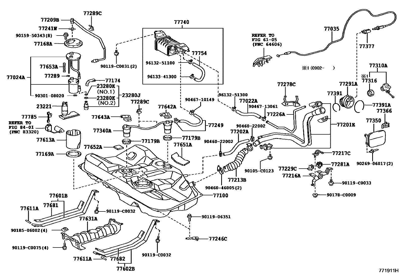 7701 — FUEL TANK & TUBE