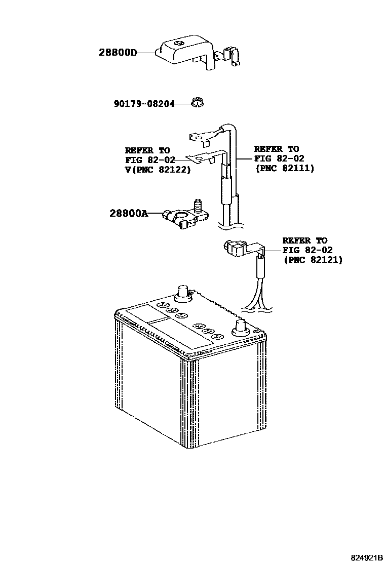 8201 — BATTERY & BATTERY CABLE