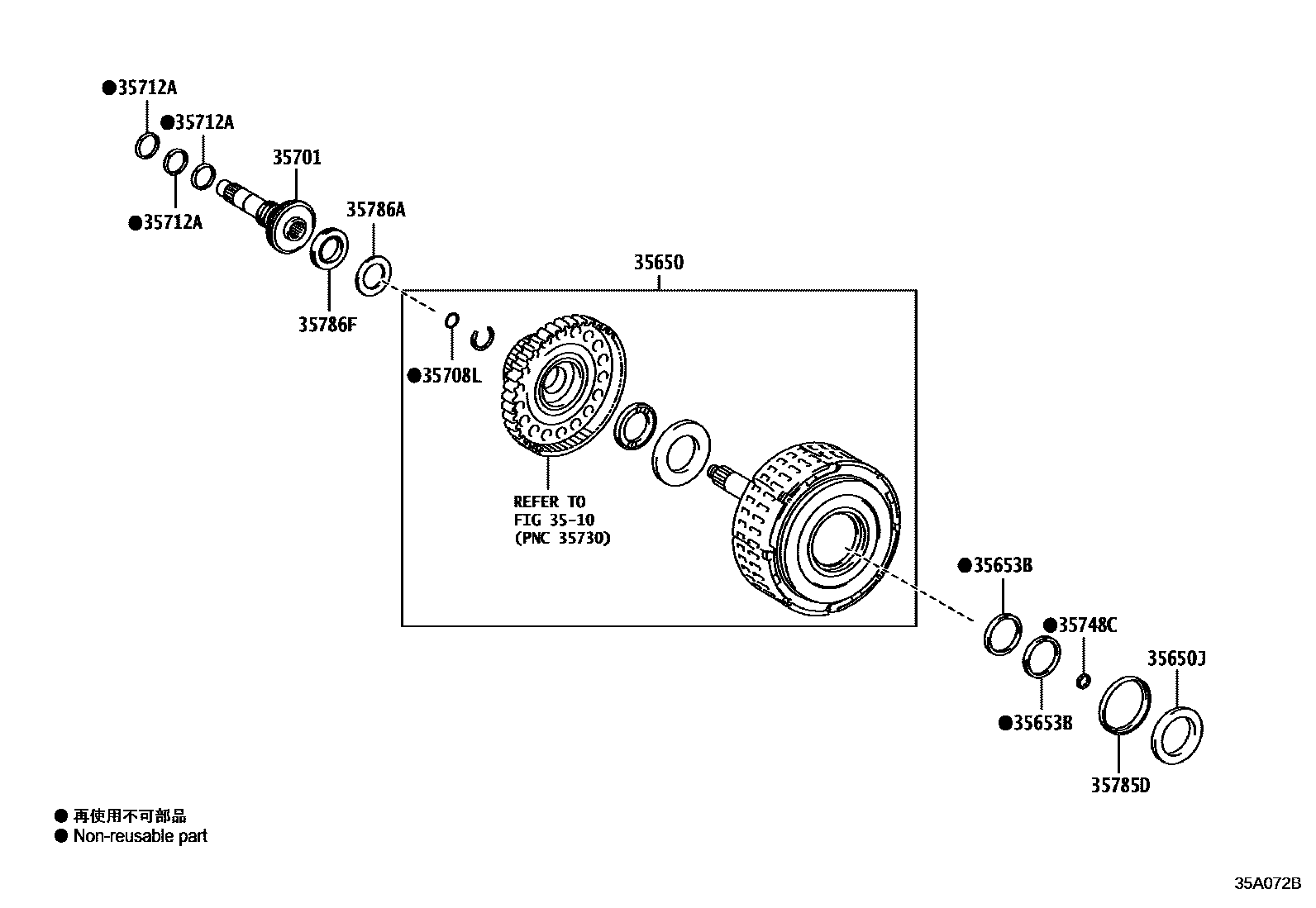 3507 — BRAKE BAND & MULTIPLE DISC CLUTCH (ATM)