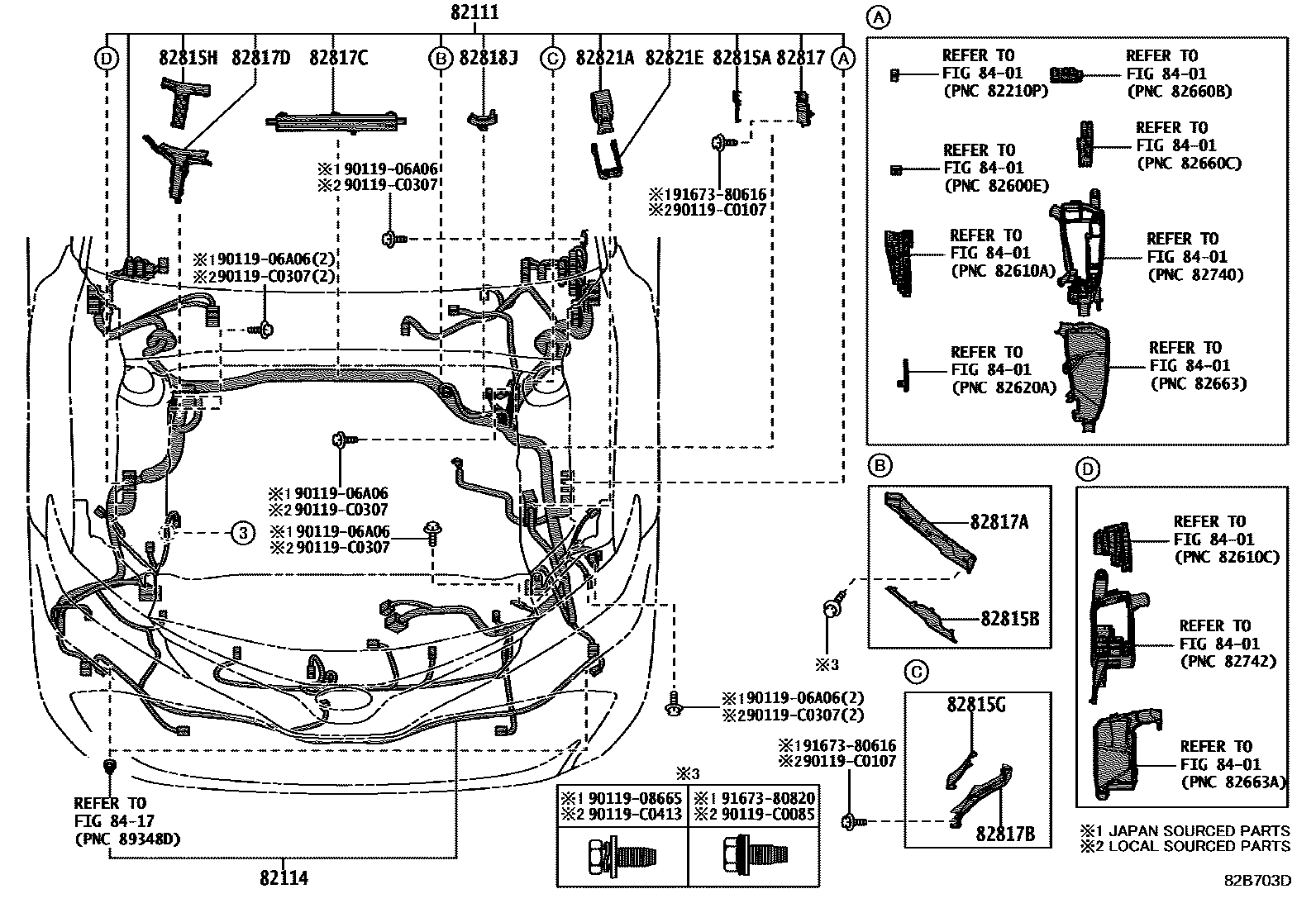 8202 — WIRING & CLAMP