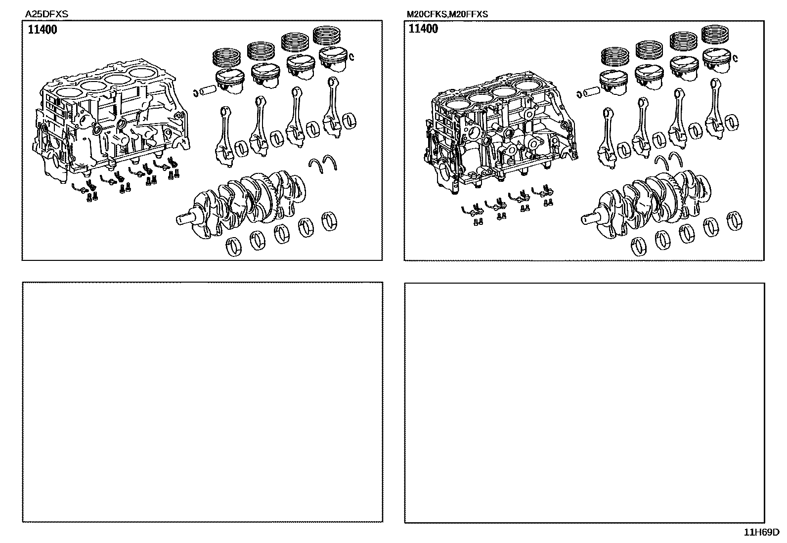 1102 — SHORT BLOCK ASSEMBLY