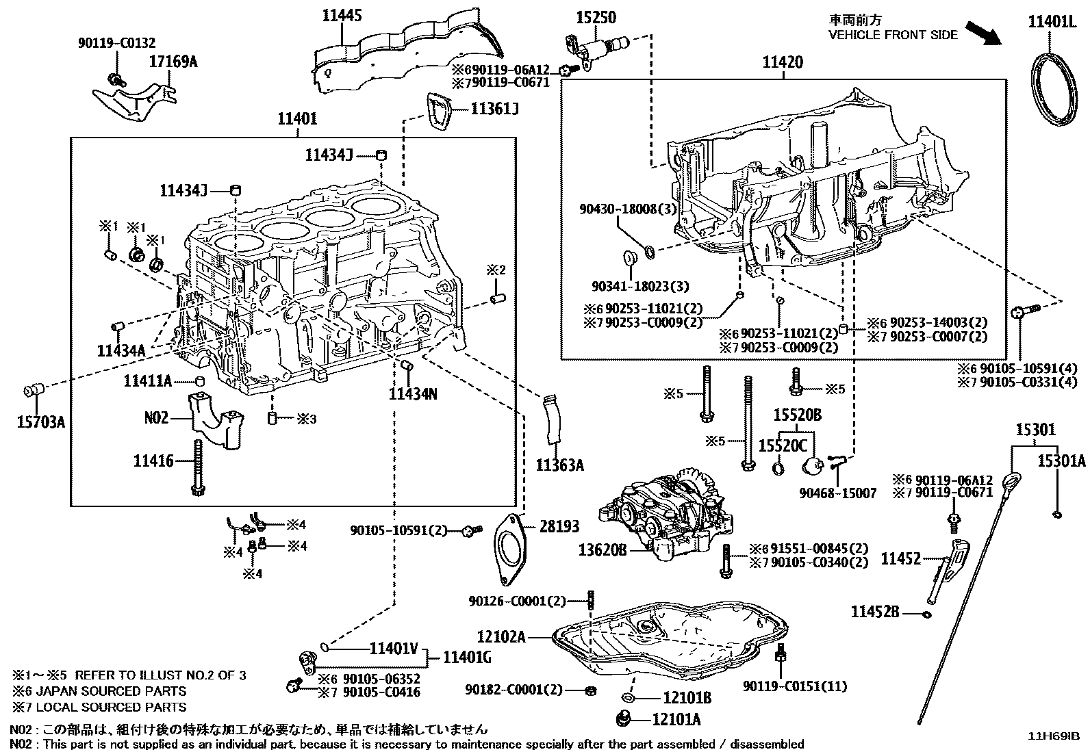 1105 — CYLINDER BLOCK