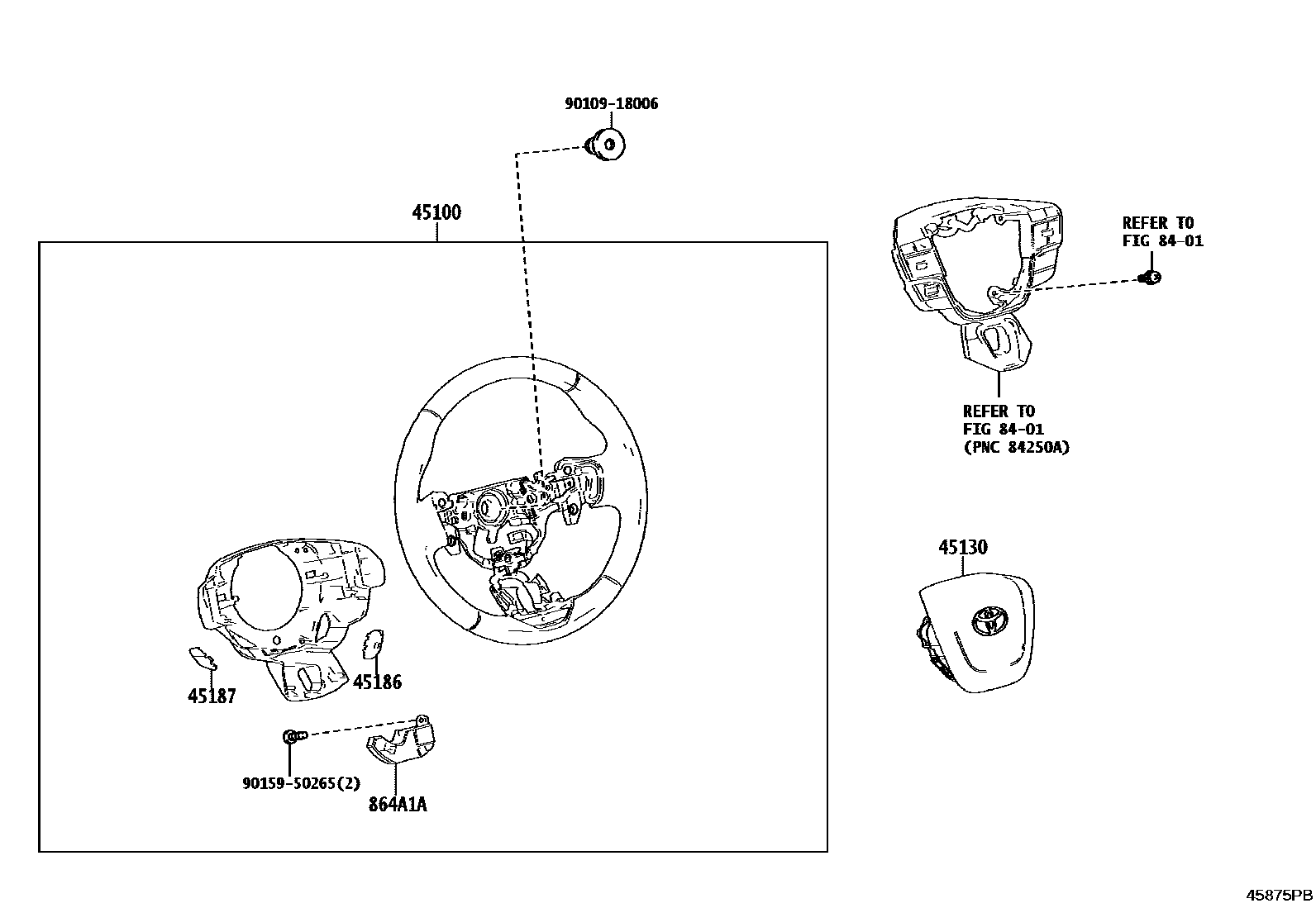 4504 — STEERING WHEEL