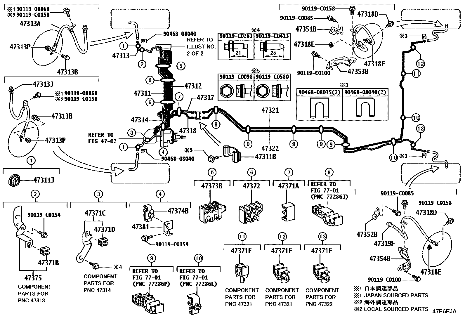 4708 — BRAKE TUBE & CLAMP