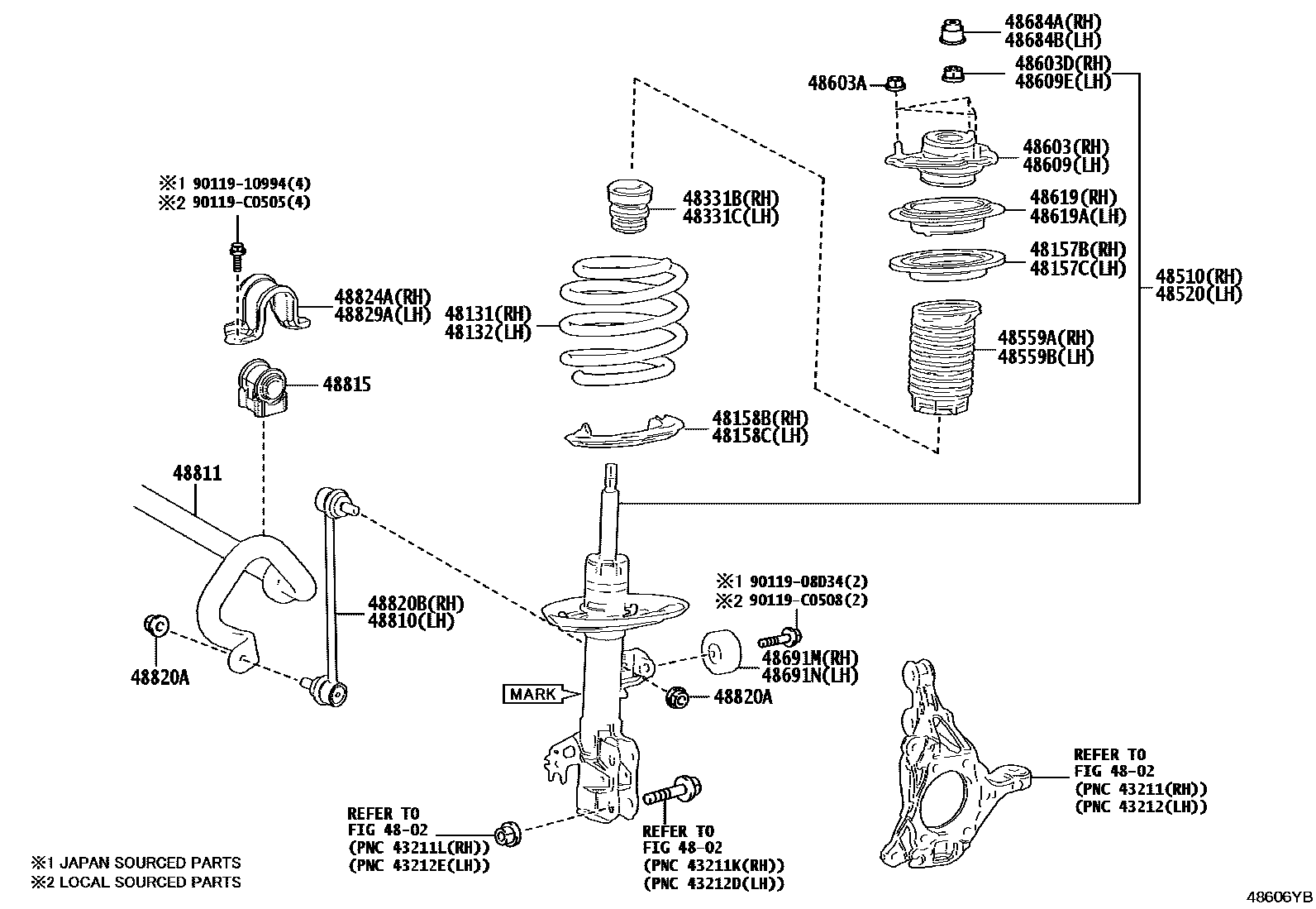 4803 — FRONT SPRING & SHOCK ABSORBER