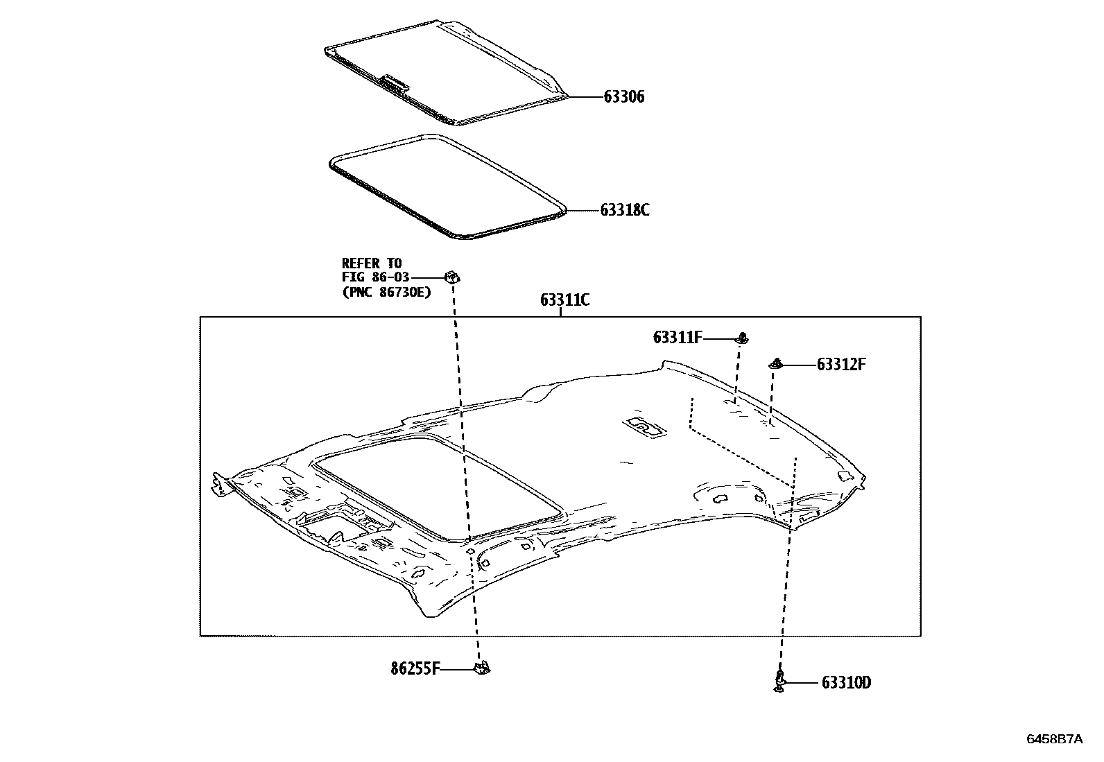 6402 — ROOF HEADLINING & SILENCER PAD