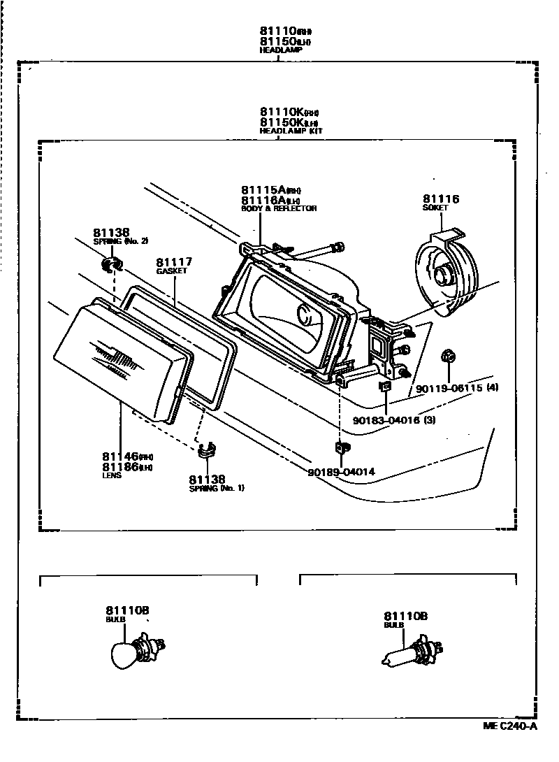 8101 — HEADLAMP