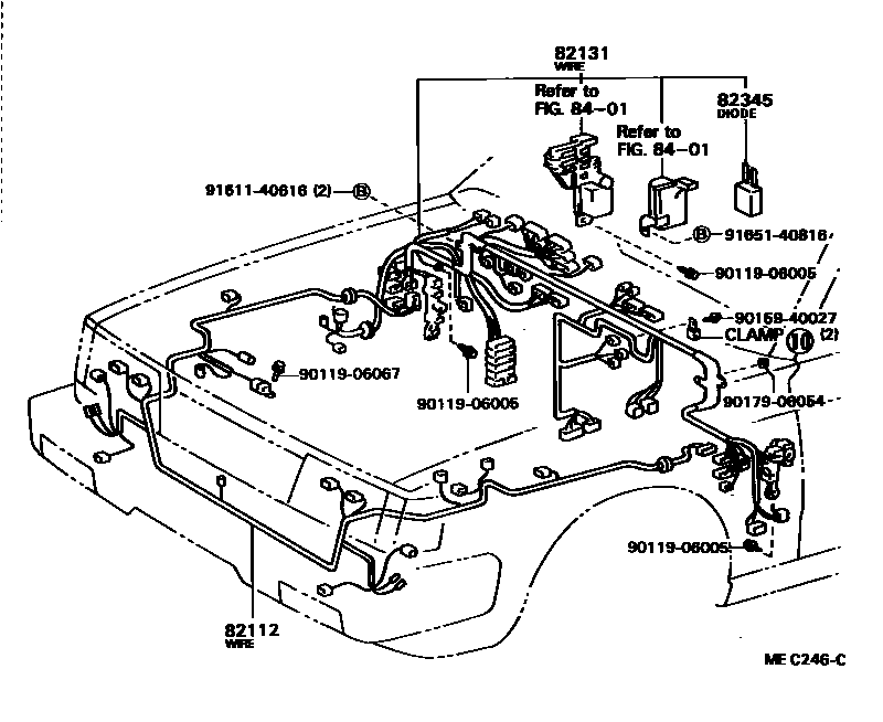 8202 — WIRING & CLAMP